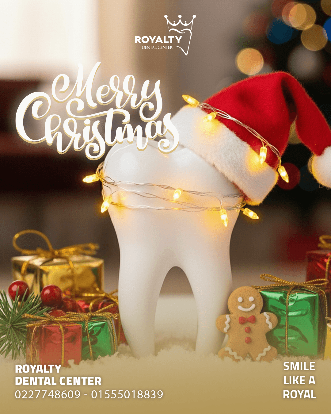 Royalty Dental Center — Christmas Campaign